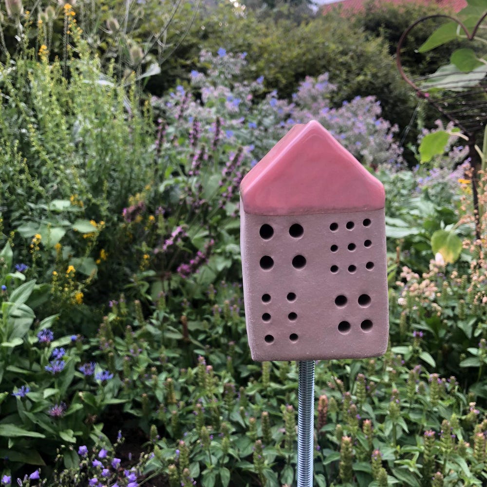 Bienensteinhaus klein rosa