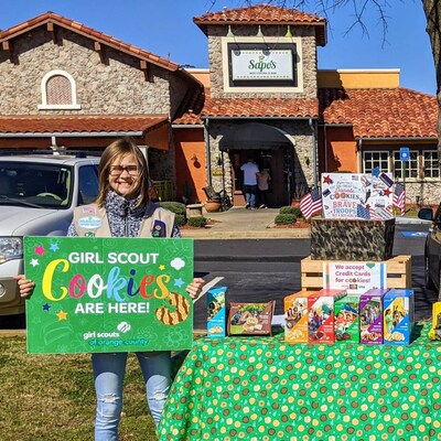 Girl Scout Cookie donate to the Troops Printable Poster / Flyer instant ...
