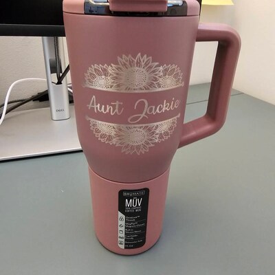 NEW Personalized Tumbler Personalized 40 Oz Tumbler With Lid and Two ...