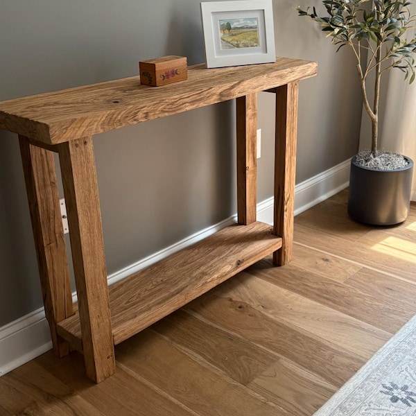 Handmade Reclaimed Wood Bench, Farmhouse Solid Wood Entryway Bench ...