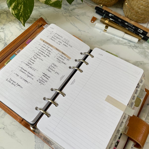 POCKET - NOTES - 2 Sets of Minimal NOTES Designs, Printable Inserts - Etsy