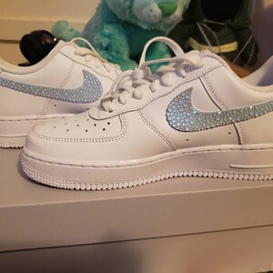 rhinestone air force 1s