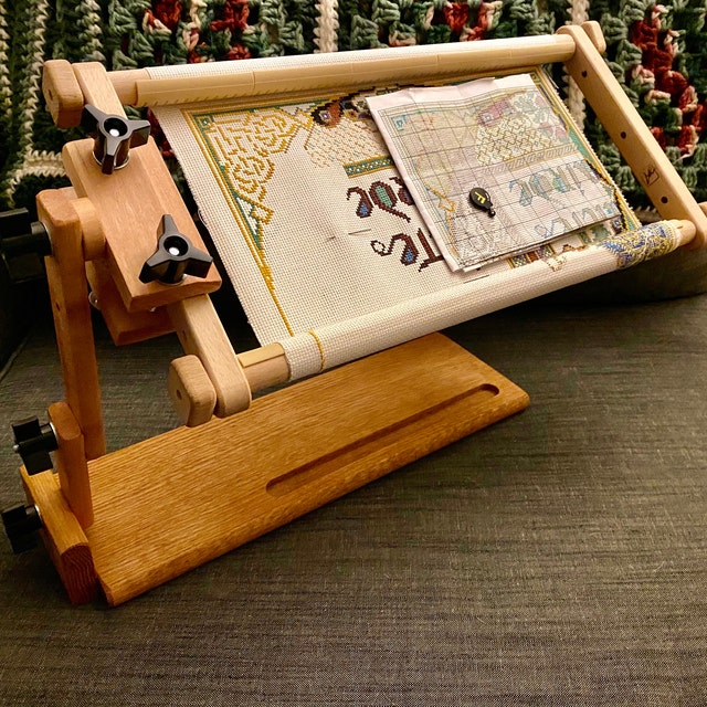 K's Creations STAINED Z-frame Lap Frame Needlework Stand