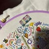 PDF Pattern - Simple Floral Monogram Hand Embroidery Patterns, Floral ...