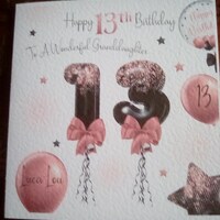Personalised Girls Football Birthday Card Daughter Grandaughter - Foto 13