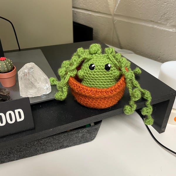 Baby String Pearls Crochet Pattern, Amigurumi Plant Pattern, Crochet ...