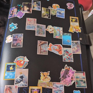 Japanese Art Style Packs - Pokemon Vinyl Card Stickers - Etsy
