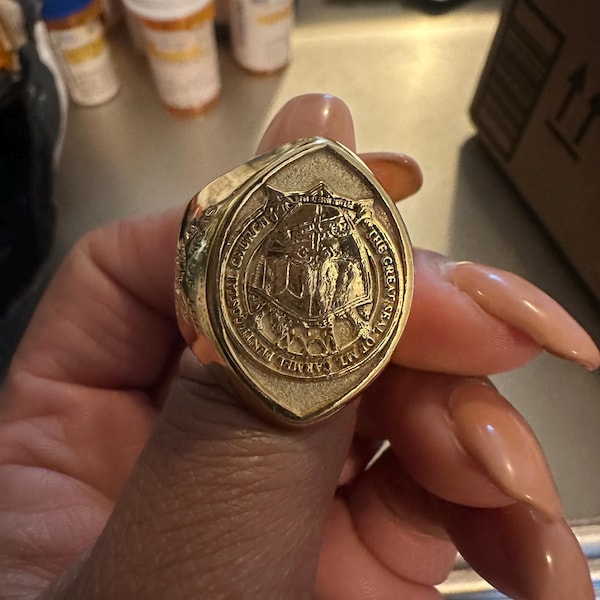 Custom Bishop Ring, Personalized Episcopal Seal Design, Seal of the ...