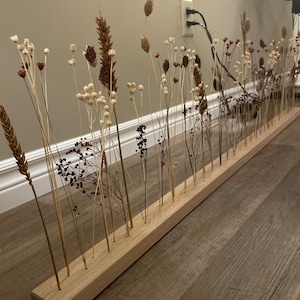 Flowerbar Gold Richtig | Trockenblumen & Edle Eiche (60 Cm