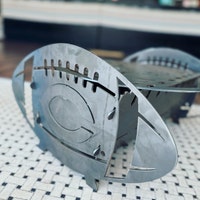 Fireball With Lid. Digital Product, Files DXF, SVG for CNC, Plasma ...
