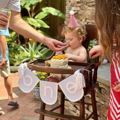WAOUH Peach 1st Birthday Hat For Girls - Sweet One Crown Outfit & Party Decorations Baby First Birthday