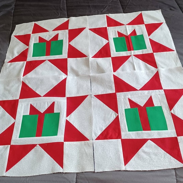 Present in a Star Block - PDF Pattern - Etsy