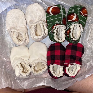 Cream Baby Shoes, Off-white Crib Booties, Special Occasion Natural ...