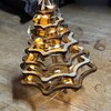 Christmas Tree Kit. Miniature Wooden Desktop Tree Made From a Single ...
