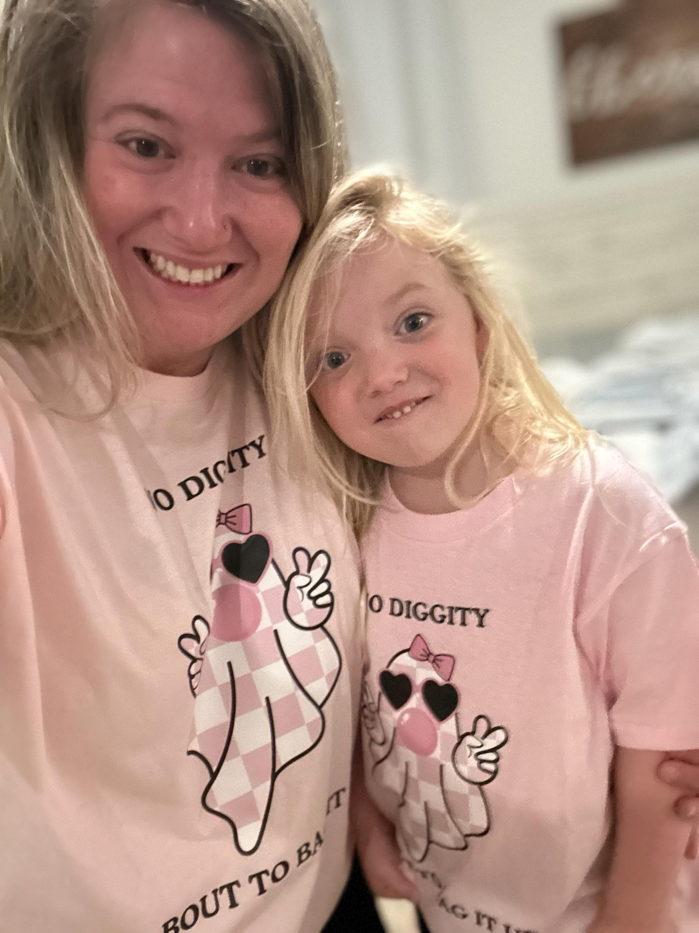 Cute Girly Ghost Blowing Bubble Shirt, Cute Ghost Shirt, Retro Checkered Ghost bow Shirt, Cute Pink Ghost T-Shirt,On Wednesday We Wear Pink