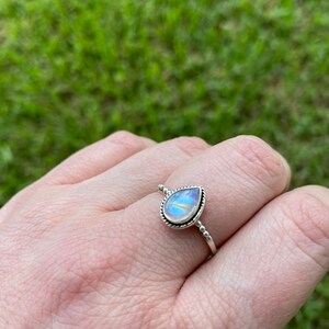Adjustable Sterling Silver Plated Dome Ring - Frosted Finish, Matte Texture