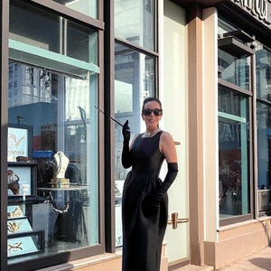 Iconic Little Black Dress From Breakfast at Tiffany's: A Timeless Classic -  Etsy