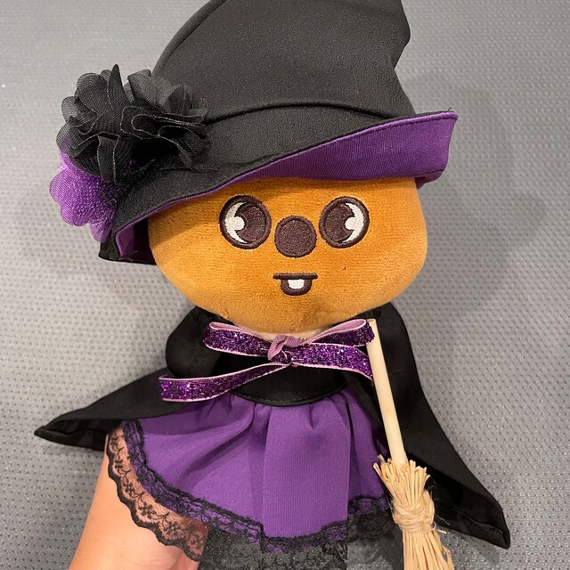 Skzoo 魔女コスチューム、ハロウィン衣装、ぬいぐるみ - Etsy 日本