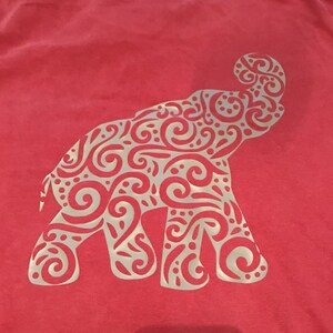 Alabama Swirl Elephant SVG or Silhouette Instant Download ...