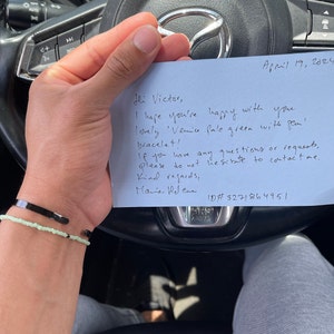 Etsy buyer added a photo of their purchase