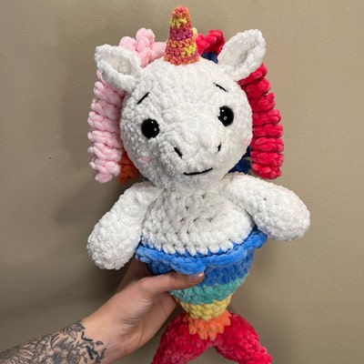 Crochet Unicorn Mermaid Pattern Amigurumi Mermicorn Pattern - Etsy