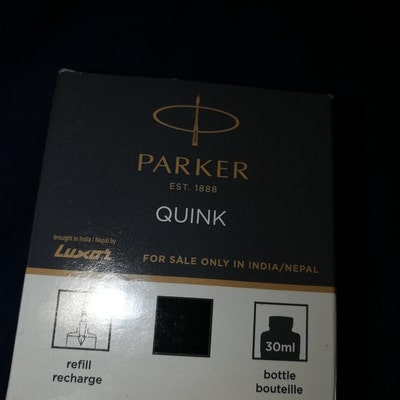Stylo-plume Parker Vector Standard CT – Orange & Bleu – Pointe Fine – 3 Cartouches – Neuf