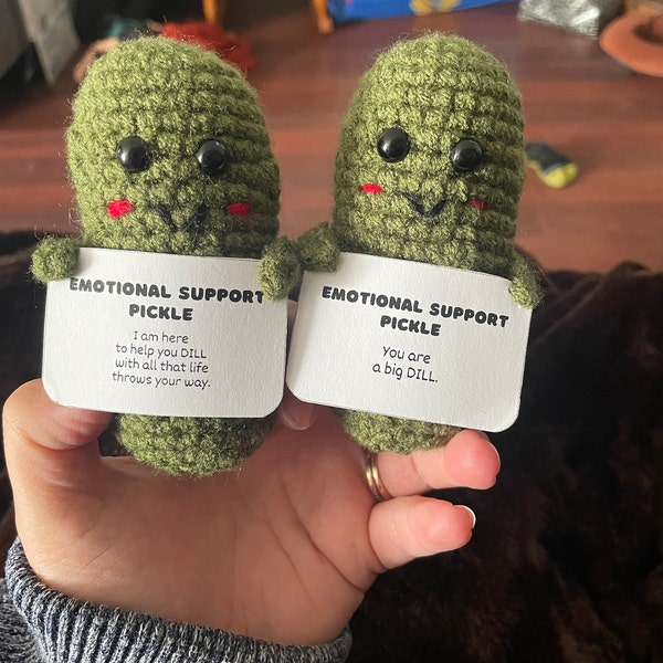 Pickles Sign Language DIGITAL - Emotional Support Pickle Signs/tags (positive Pickle) - Text ...