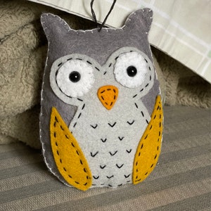 Owl Template | Template (half) for plush owl craft. See all