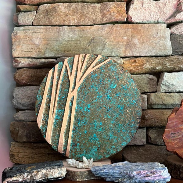 Oversize Rustic Copper Wall Art | Farmhouse Decor | Copper Wall ...