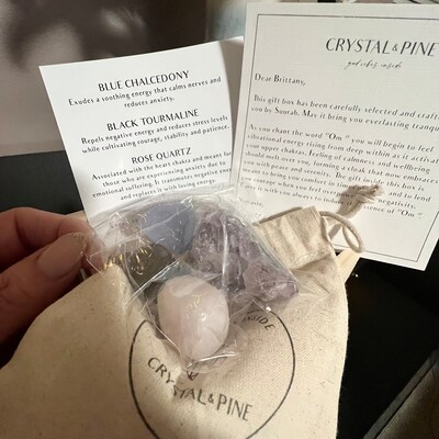 Aquarius Healing Stones / Zodiac Stones Set / Birthday Gift for