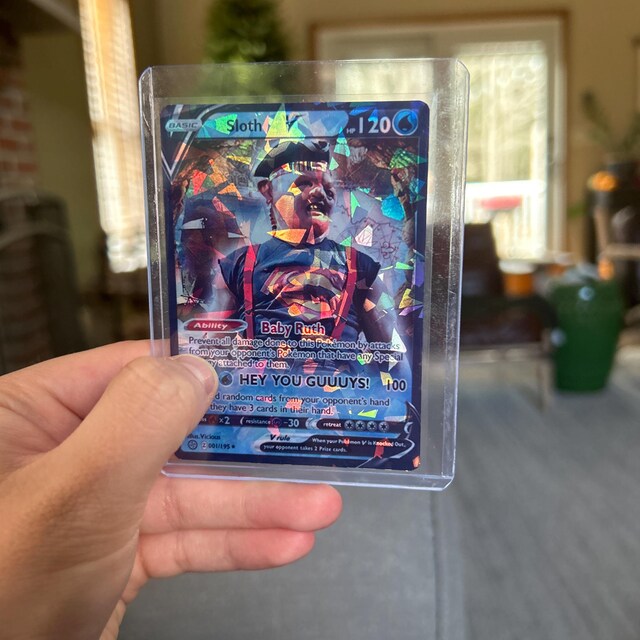 sloth pokemon card Slakoth Pokmon Shadow Box Card