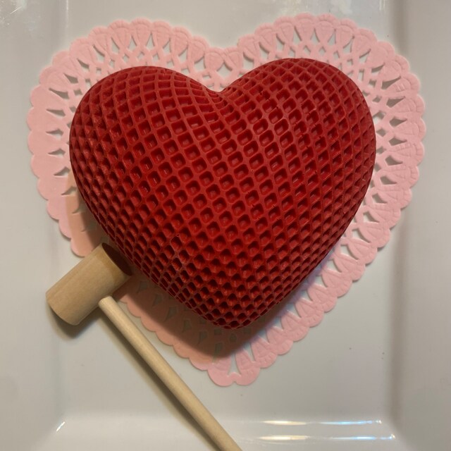 Large Candy Truffle Heart Mold Silicone Chocolate Fake Sweets Mold