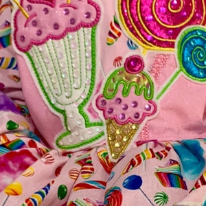 Ice Cream Cone Applique Machine Embroidery Design Instant Download - Etsy