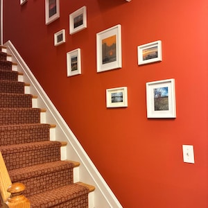 Cornici Per Foto Collage In Legno Per Scale Set 18 Pezzi, 180*160