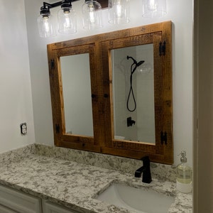 Rustic Bathroom Vanity Rustic Reclaimed Barn Wood 24 or 30 - Etsy