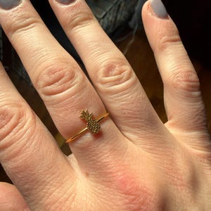 Customer photo, Pineapple Ring