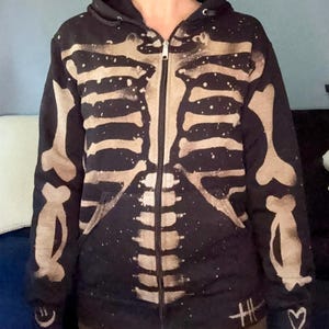 トップス cvtvlist usual zip hoodie bleached Supreme Bleached Zip Up Sweatshirt (FW18) - $188