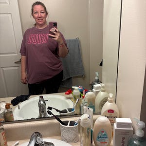 Angela added a photo of their purchase