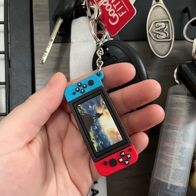 Miniature Switch Console Keychains - Etsy