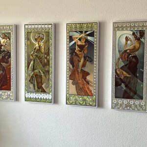 Alphonse Mucha The Moon And The Stars (1902) Art Nouveau