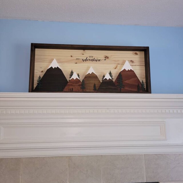 The Original Framed Seek Adventure 3D Trees & Mountain Range