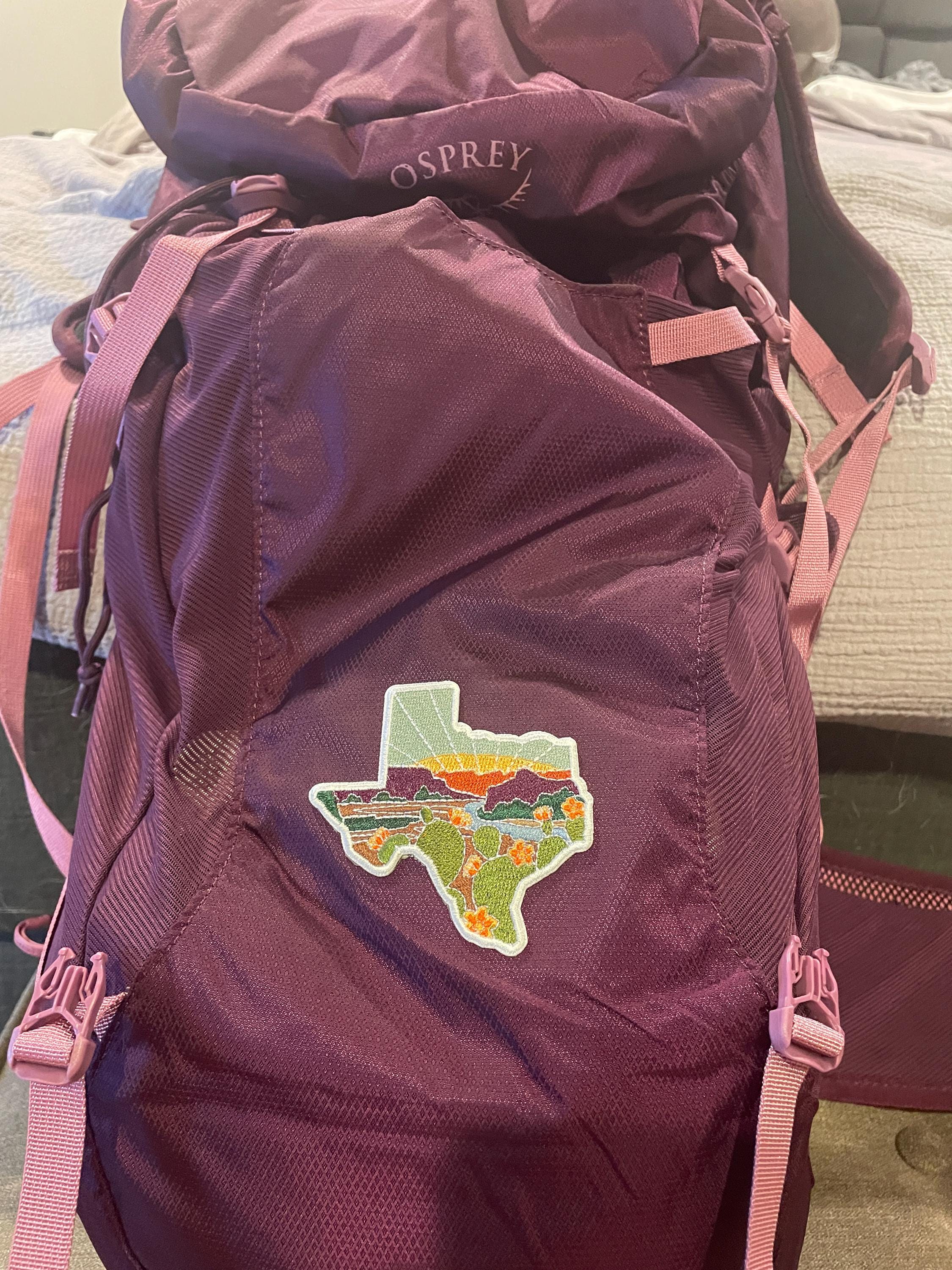 Texas Iron-On Patch | 2.5&quot; Patch | Embroidered Sew-on or Iron-on Applique