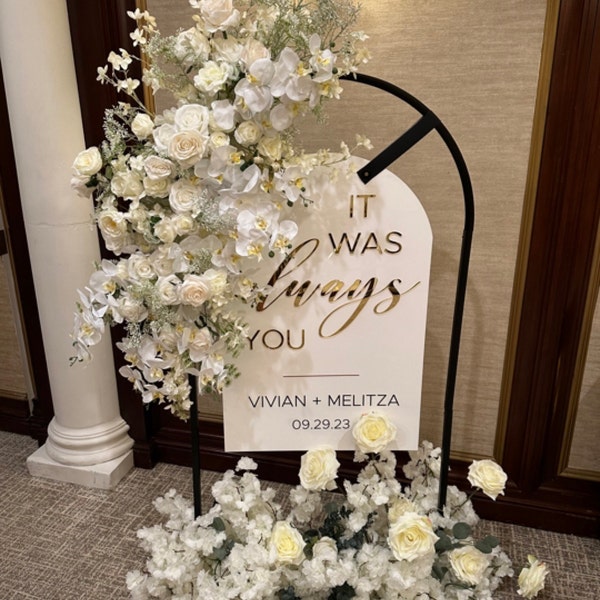 Wedding Timeline Sign Wedding Timeline Sign Landscape Minimalistic