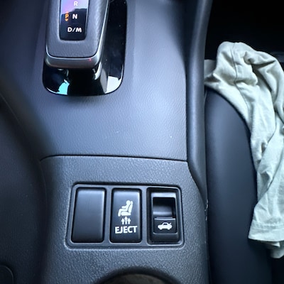 Eject Button Decal, Car Decal, Eject Passenger Button, Blank Button ...