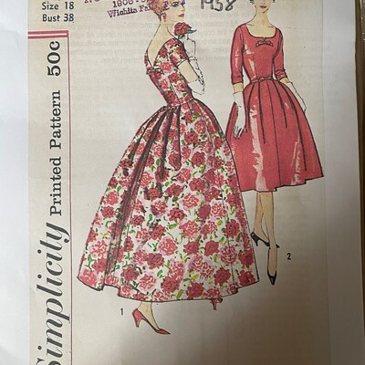 Patron De Couture Vintage 1944 Simplicity - Chapeau, Béret & Sacs - Modèle Non Découpé - Neuf