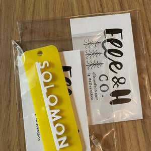 Etsy-koper heeft een foto van de aankoop toegevoegd