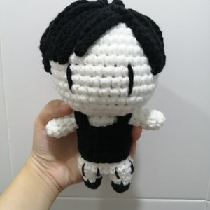 Omori Plush Handmade Omori Crochet Plushie Omori Charm Gift -  Hong Kong