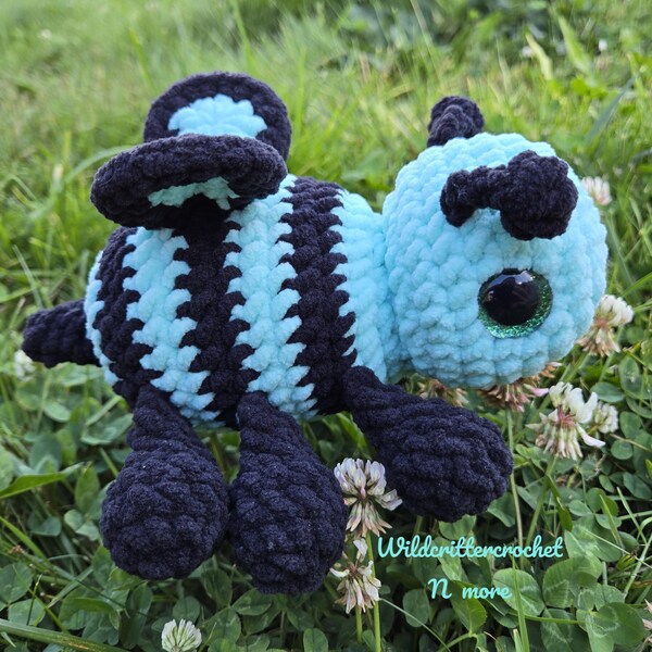Low Sew Bumblebee Crochet Amigurumi Pattern | PDF Digital Download ...