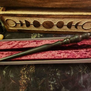 Magic Wand 'ars Magica' - Pear 11 3/4“ Highest Quality Wooden Wand