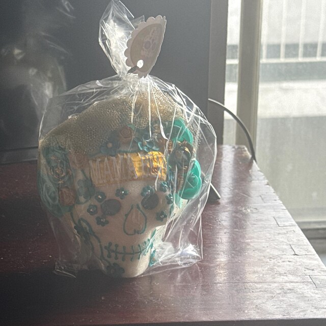 パーソナライズされた伝統的な本物のシュガースカル、カラベラス・デ